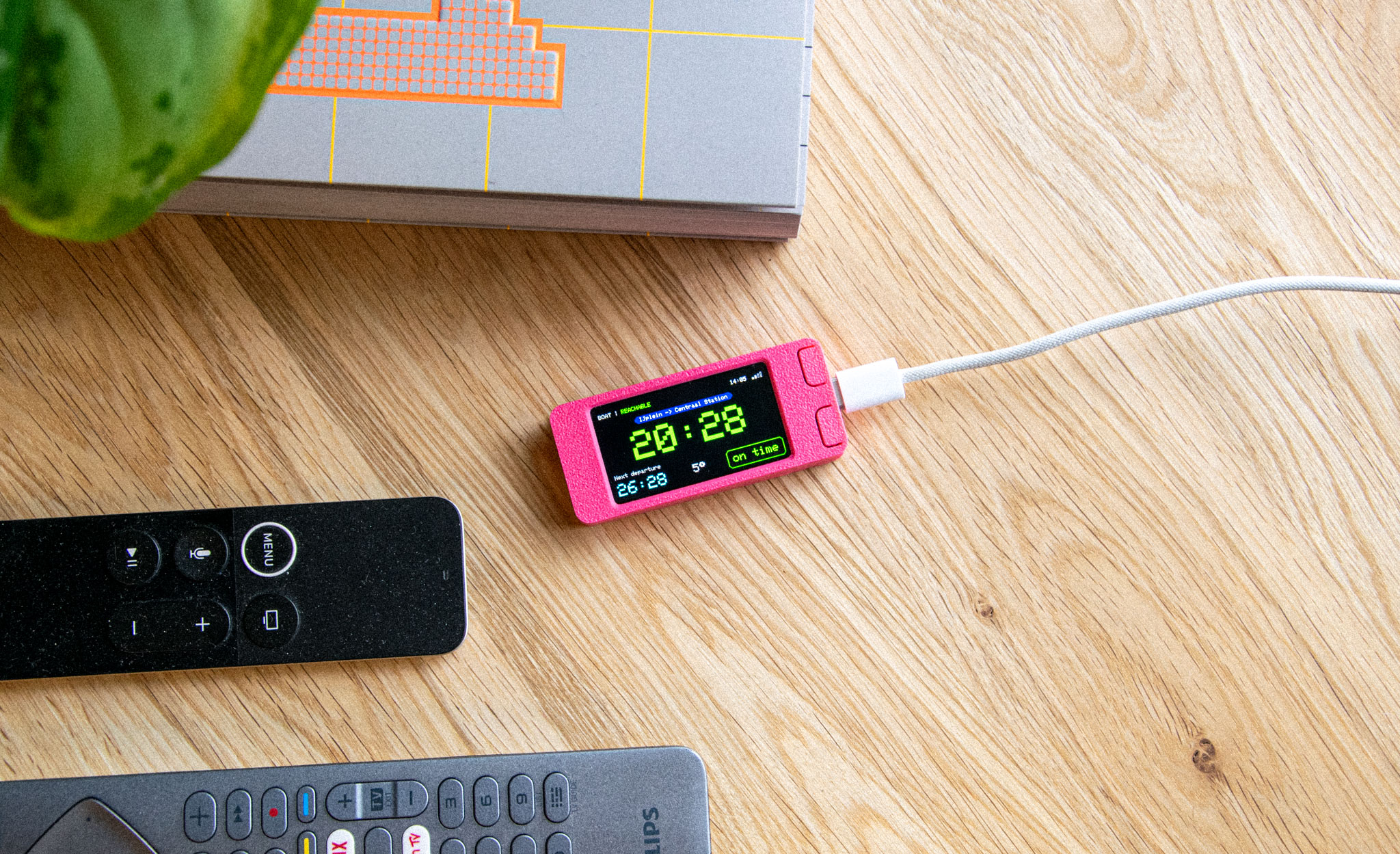 Timey Screen top view