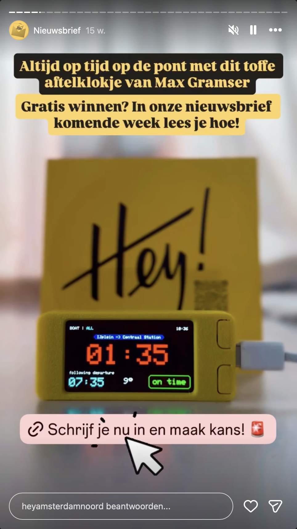 Story van Hey Amsterdam Noord